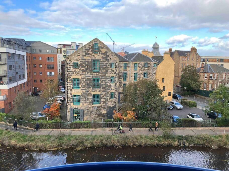 My Waterfront Apartment, Views Over Water Of Leith EDI Exterior photo